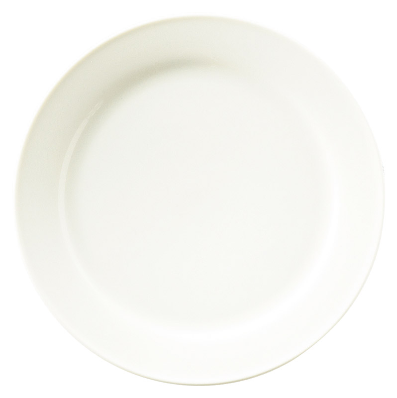 取り皿 おしゃれ シンプル 15cm 洋食器 白い食器 四季彩陶器 美濃焼 業務用 ボンボヤージ 12420008