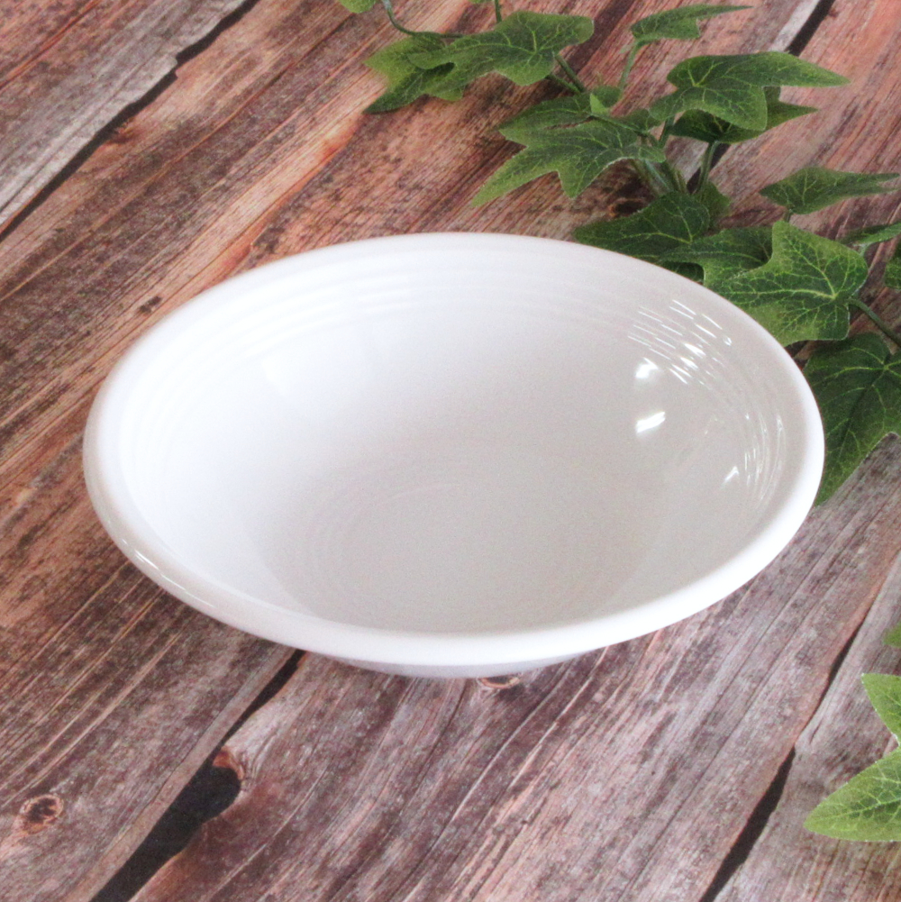 スープ皿 24cm おしゃれ 陶器 スープボウル サラダボウル カレー皿 パスタ皿 カフェ食器 四季彩陶器 美濃焼 業務用 オービット フロスティーホワイト 12600015