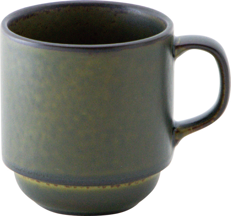 マグカップ 陶器 スタッキング おしゃれ かわいい 280ml 四季彩陶器 美濃焼 業務用 モンターニュ エルム 12772050