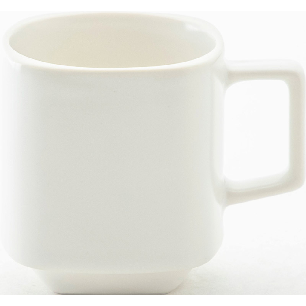 マグカップ 陶器 スタッキング 320ml おしゃれ かわいい 白い食器 四季彩陶器 美濃焼 業務用 カルマ スノーホワイト 12910450