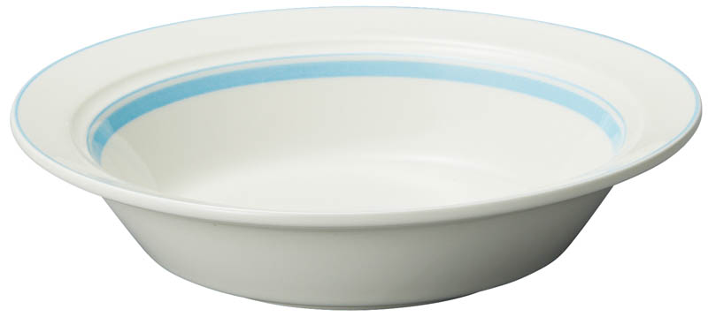 ボウル 食器 かわいい スープボウル 19cm スープ皿 おしゃれ 四季彩陶器 美濃焼 業務用 カントリーサイド ペールブルー 13424023