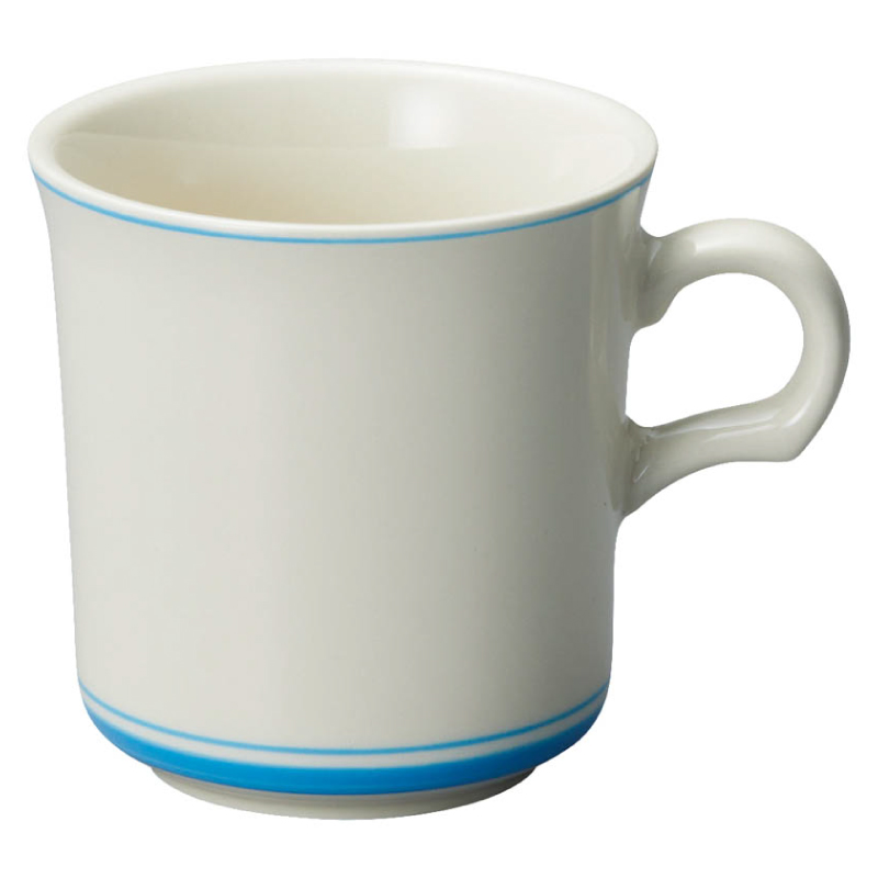 光洋陶器 カントリーサイド マグカップ 陶器 300ml おしゃれ かわいい 四季彩陶器 美濃焼 業務用 ペールブルー 13424050