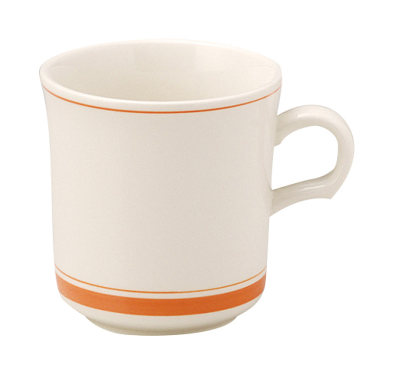 光洋陶器 カントリーサイド マグカップ 陶器 300ml おしゃれ かわいい 四季彩陶器 美濃焼 業務用 ソーバーオレンジ 13425050