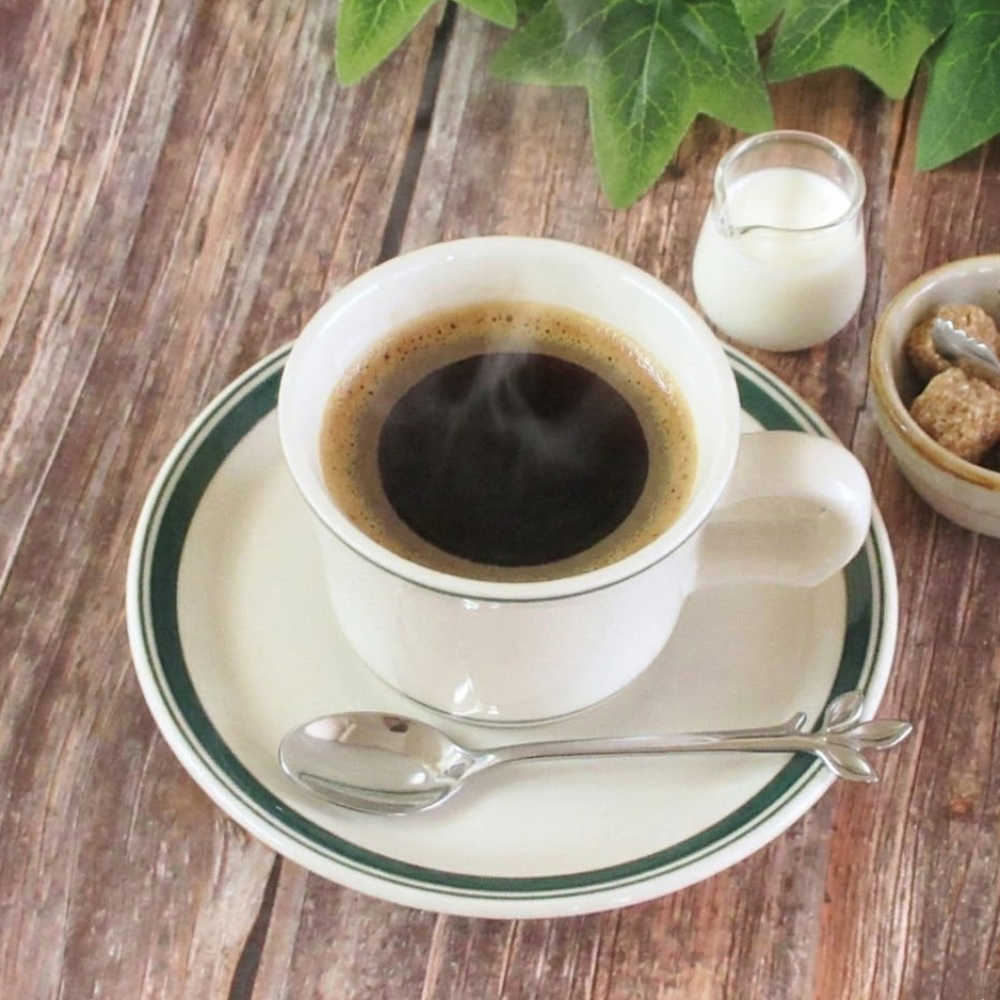 光洋陶器 カントリーサイド コーヒーカップソーサー おしゃれ カップアンドソーサー 170ml 陶器 四季彩陶器 美濃焼 業務用 食洗器対応 来客用 モスグリーン 13427052-13427055