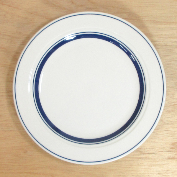 光洋陶器 カントリーサイド ケーキ皿 おしゃれ 20cm デザートプレート 陶器 インスタ映え 四季彩陶器 美濃焼 業務用 ネイビーブルー 13428006