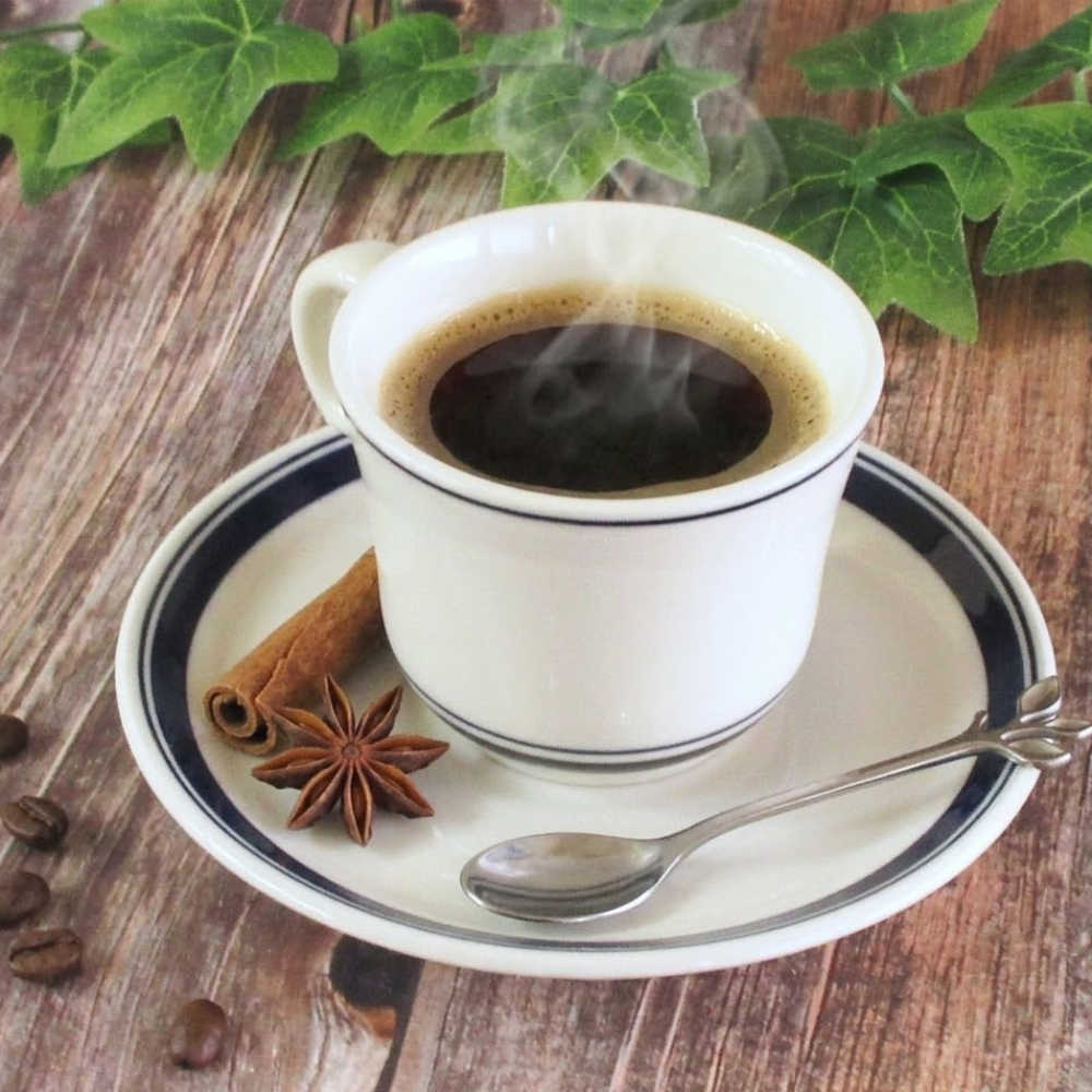 光洋陶器 カントリーサイド コーヒーカップソーサー おしゃれ カップアンドソーサー 170ml 陶器 四季彩陶器 美濃焼 業務用 食洗器対応 来客用 ネイビーブルー 13428052-13428055