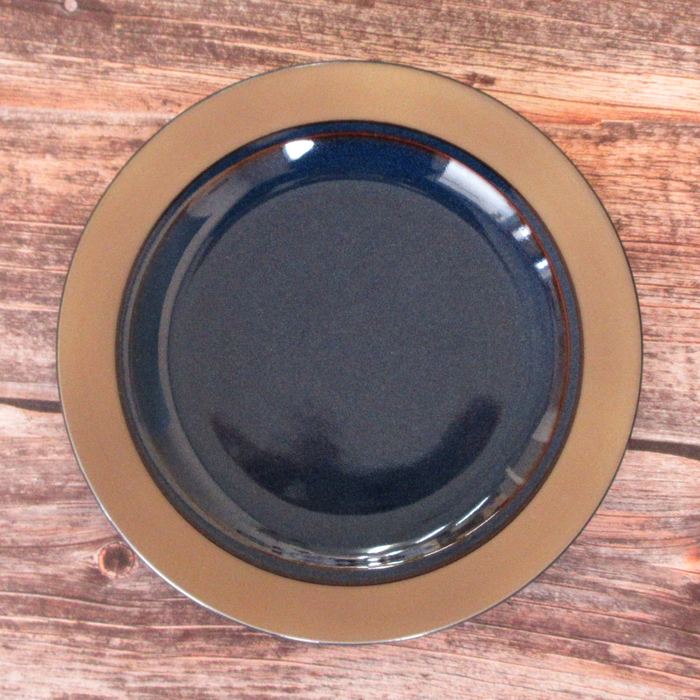 光洋陶器 カントリーサイド パスタ皿 カレー皿 おしゃれ 23cm ディナープレート 四季彩陶器 美濃焼 業務用 レイクブルー 13487004