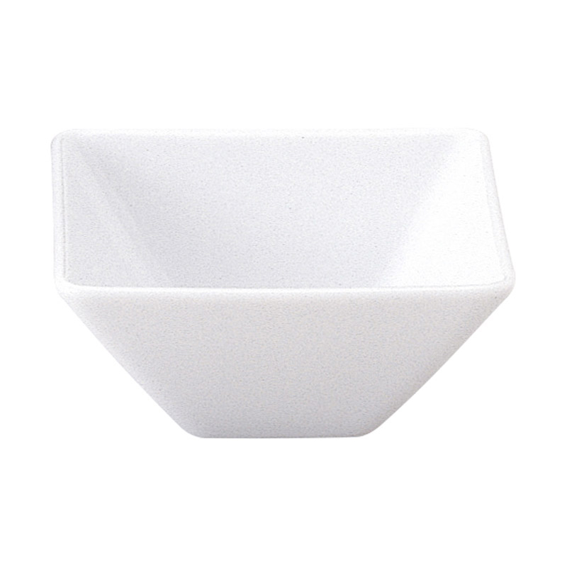 小鉢 10cm おしゃれ 陶器 小鉢 ボウル スクエア 四角 カフェ食器 白い食器 四季彩陶器 美濃焼 業務用 スクエアー 14900037