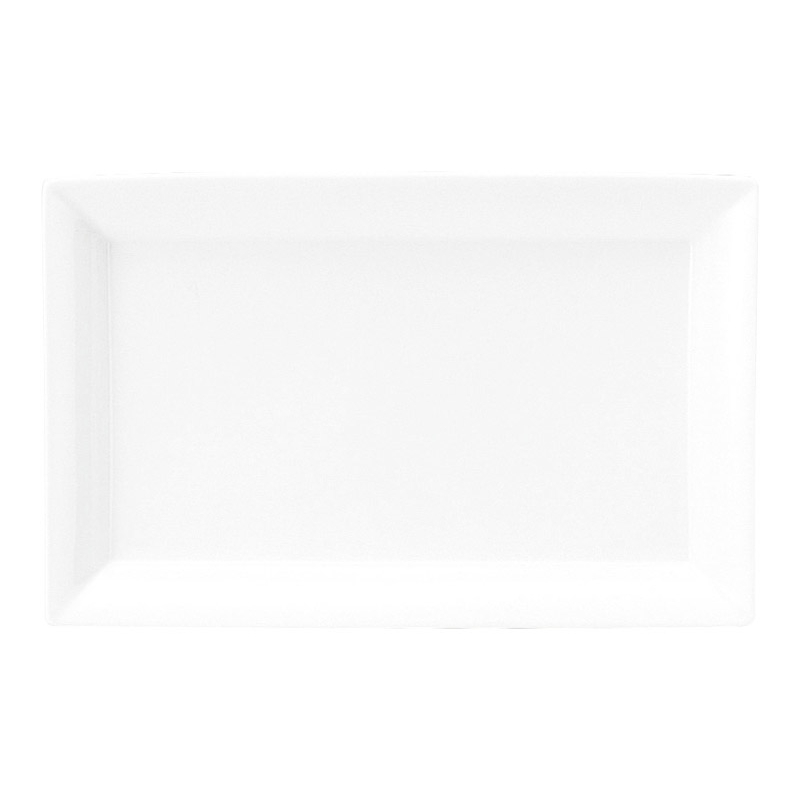 大皿 30cm以上 盛り皿 角皿 31cm 陶器 メイン料理 おしゃれ 洋食器 白い食器 四季彩陶器 美濃焼 業務用 フォンテ 角プラター 17200091