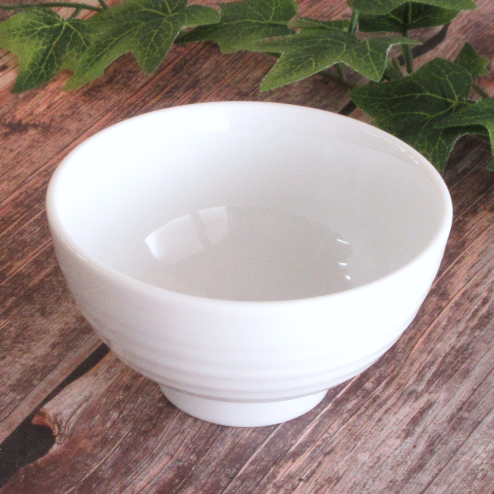 茶碗 ご飯茶碗 11cm 350ml おしゃれ 陶器 白い食器 四季彩陶器 美濃焼 業務用 えでぃー 飯碗 17300028