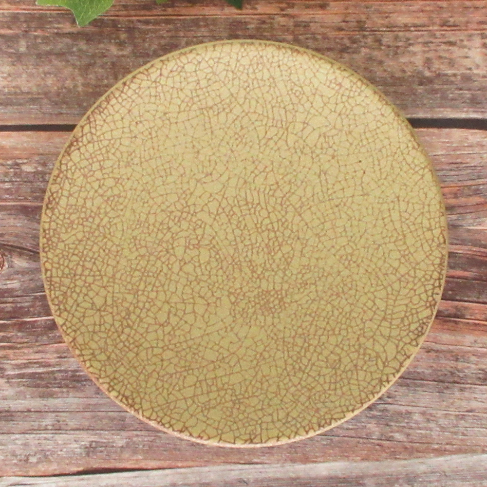 和食器 大皿 30cm以上 おしゃれ 30cm 黄 四季彩陶器 美濃焼 業務用 アスカ 黄雲 18122001