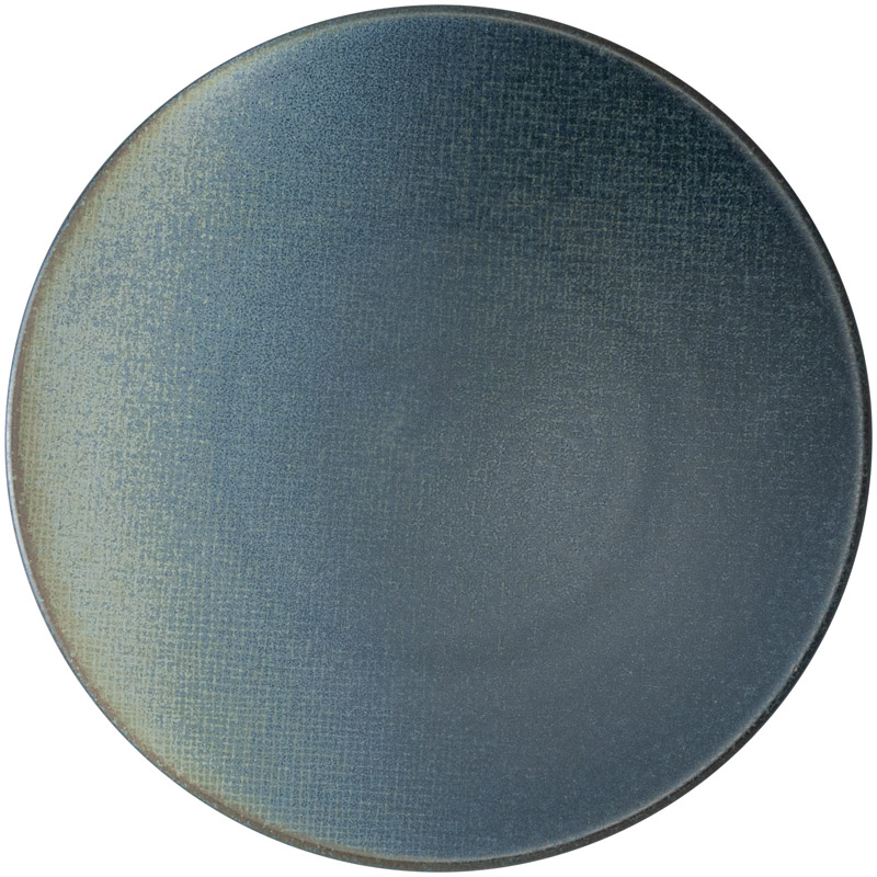 パスタ皿 カレー皿 おしゃれ 和モダン 27cm 四季彩陶器 美濃焼 業務用  藍織(あいおり) 18185002