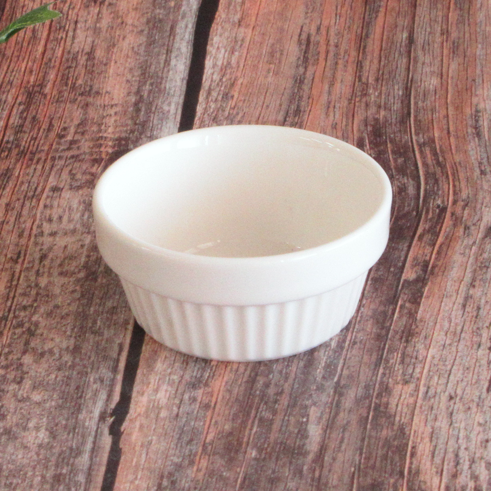 ココット皿 スフレ 陶器 50cc／70cc／100cc  スタッキング スタックココット 四季彩陶器 美濃焼 業務用 パサージ 19320083 19320082 19320081