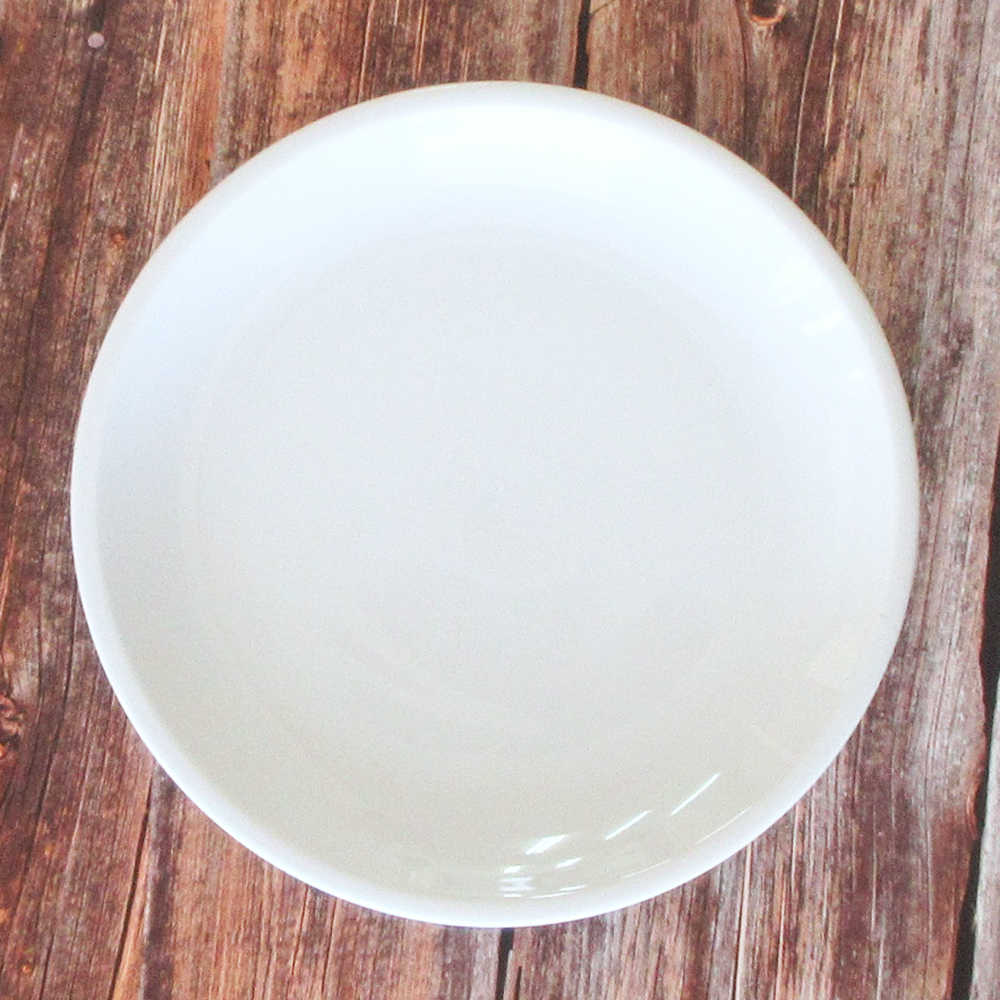 パスタ皿 カレー皿 おしゃれ プレート 皿 24cm ディナープレート 白い食器 四季彩陶器 美濃焼 業務用 コントルノ 58500003