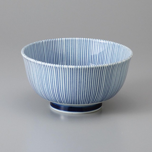 和食器 どんぶり 16cm おしゃれ 陶器 四季彩陶器 美濃焼 業務用 千筋十草軽量 5.0丼 24a532-26