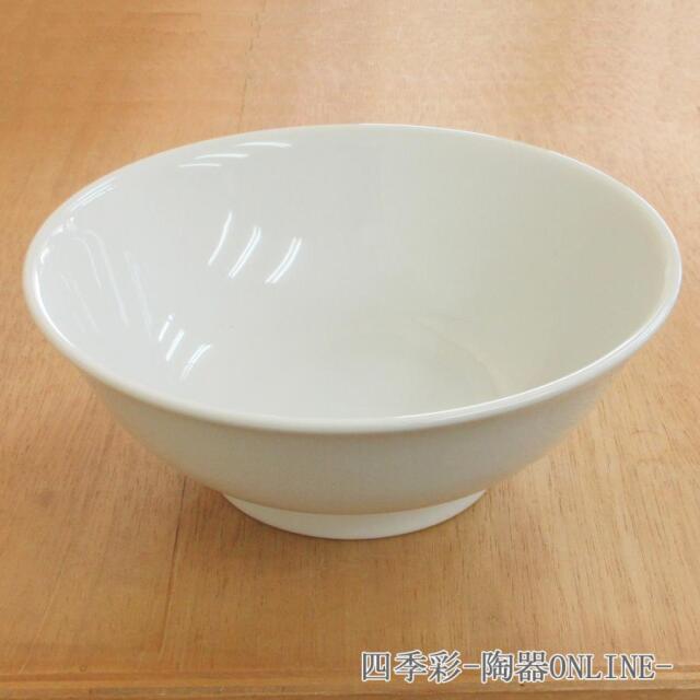 丼 ラーメン丼 23cm 1850ml 町中華 陶器 白 中華食器 四季彩陶器 美濃焼 業務用 白中華 12-49-13