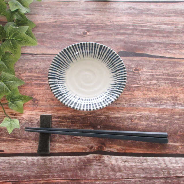 14cm 取り皿 小皿 軽量 和食器 日本製 業務用 美濃焼 四季彩陶器 十草