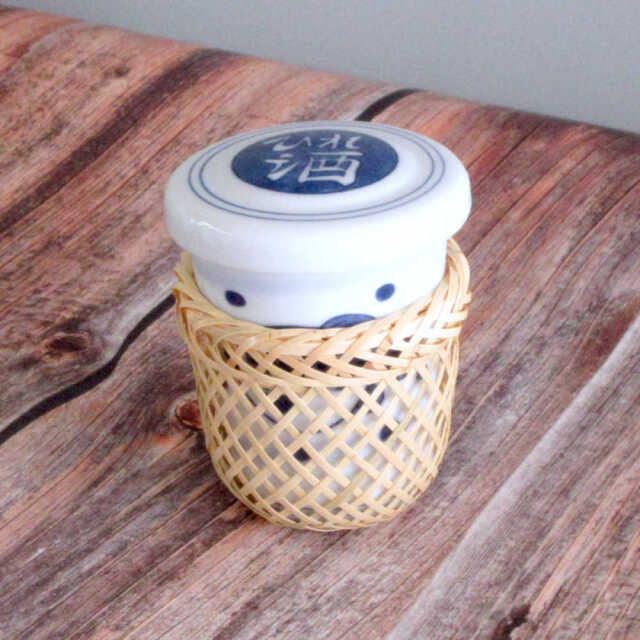 ひれ酒 器 カップ ハカマ付 150ml ひれ酒用酒器 ごすふぐ 四季彩陶器 美濃焼 業務用