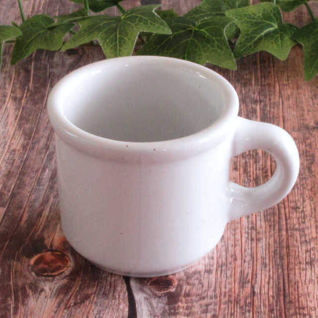 コーヒーカップソーサー おしゃれ アメリカン 270ml 白 大きめ コーヒーカップ 洋食器 おしゃれ 四季彩陶器 美濃焼 業務用 11111051-11111055
