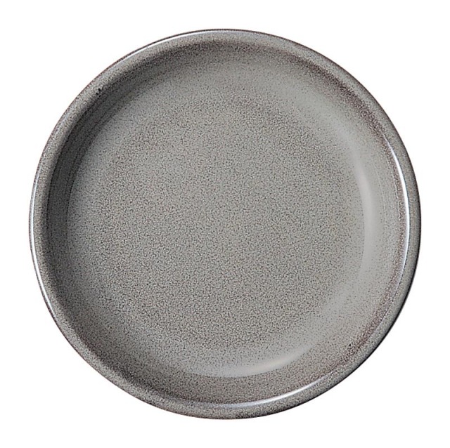 取り皿 おしゃれ シンプル 15cm グレー 四季彩陶器 美濃焼 業務用 カントリーサイド ストームグレー 11173008