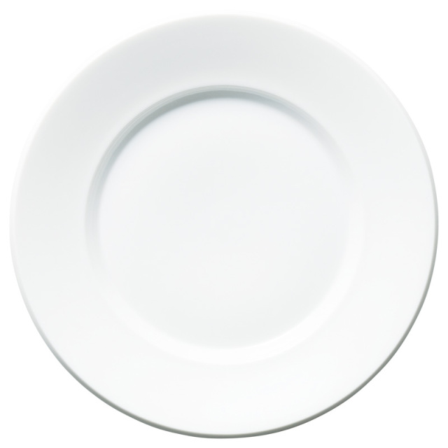 皿 おしゃれ 大皿 26cm ワンプレート皿 ディナープレート メイン料理 洋食器 白い食器 四季彩陶器 美濃焼 業務用 スパダ ピュアホワイト 11600003