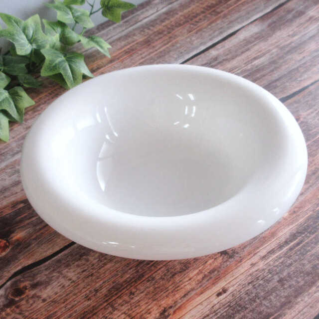 パスタ皿 カレー皿 おしゃれ 25cm ディープスープボウル 白い食器 四季彩陶器 美濃焼 業務用 ブリオ 12000023