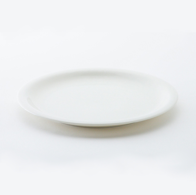 パスタ皿 23cm 白 横