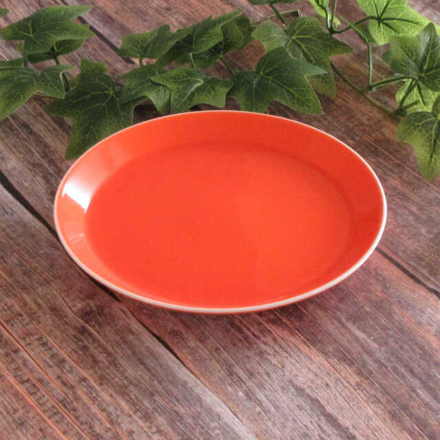 大皿 26cm パスタ皿 カレー皿 おしゃれ ワンプレート皿 陶器 四季彩