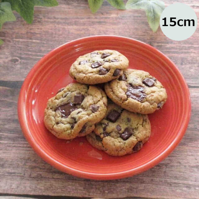 取り皿 15cm おしゃれ かわいい シンプル 四季彩陶器 美濃焼 業務用 オービット ローズレッド 12640008