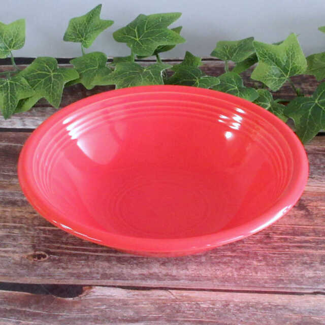 スープボウル 20cm 深皿 パスタボウル サラダボウル 陶器 洋食器 四季彩陶器 美濃焼 業務用 オービット ローズレッド 12640016