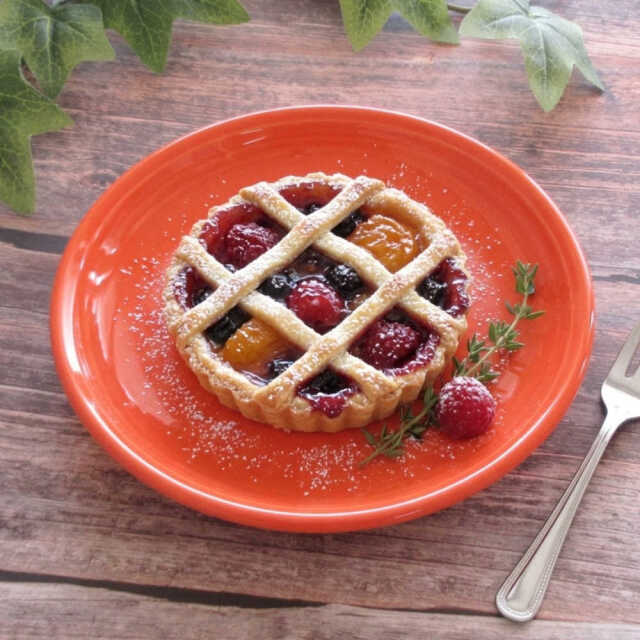 取り皿 おしゃれ 17.5cm パン皿 デザート皿 四季彩陶器 美濃焼 業務用 オービット マンダリンオレンジ 12650007