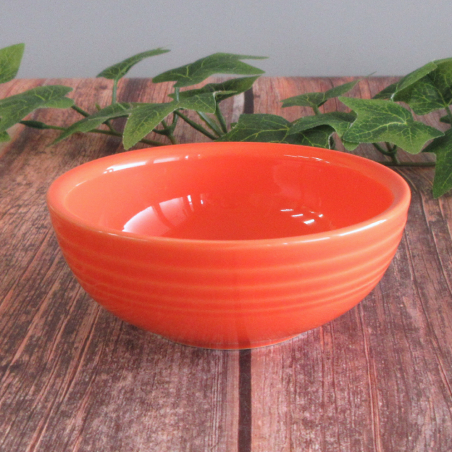 小鉢 10cm おしゃれ 陶器 ボウル カフェ食器 四季彩陶器 美濃焼 業務用 オービット マンダリンオレンジ 12650027