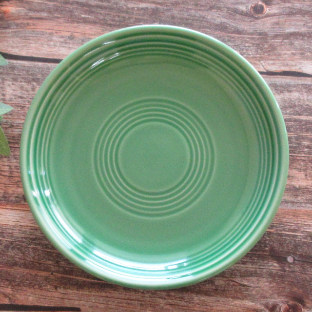 パスタ皿 カレー皿 ディナープレート おしゃれ 26cm 四季彩陶器 美濃焼 業務用 オービット メドウグリーン 12670002