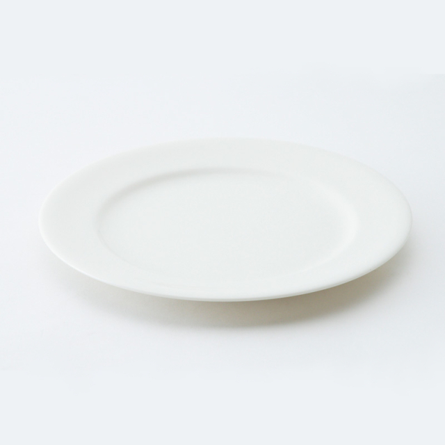 パスタ皿 23cm 白 横