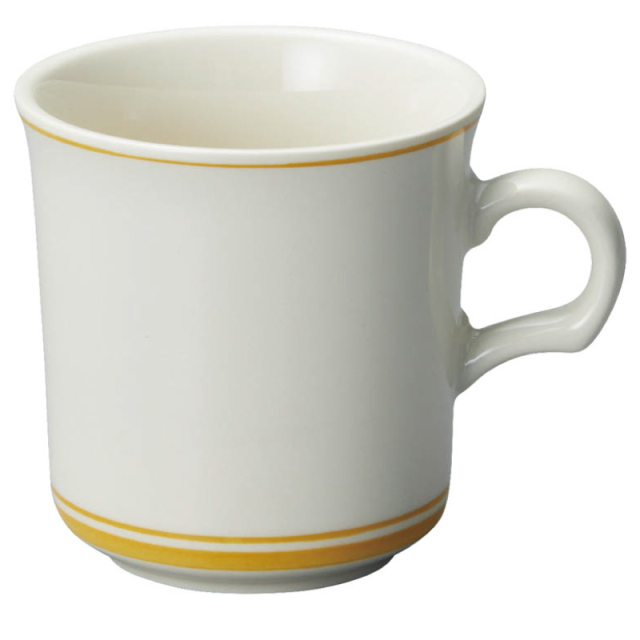 マグカップ 陶器 300ml おしゃれ かわいい 四季彩陶器 美濃焼 業務用 カントリーサイド シトラス イエロー 13422050