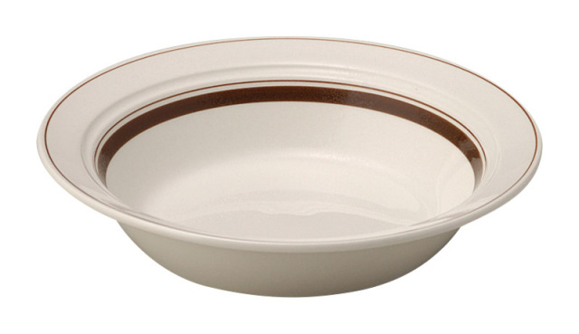 22cmスープパスタ ダークブラウン｜美濃焼 業務用 食洗機対応 おしゃれ 光洋陶器 koyo  13426022