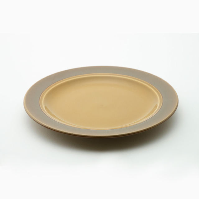 パスタ皿 23cm 黄色 横
