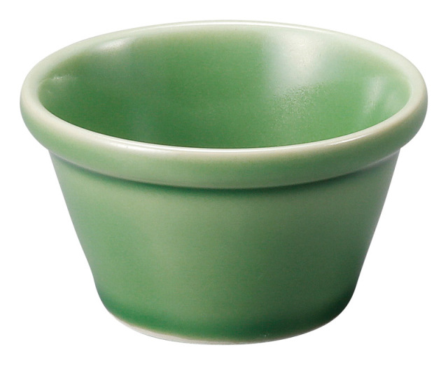 ソースカップ 陶器 60ml ディップソースカップ ドレッシングカップ 6cm 四季彩陶器 美濃焼 業務用 電子レンジ 食洗器対応 オービット メドウグリーン 13470099