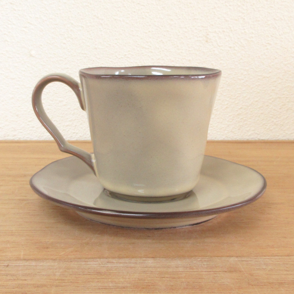 コーヒーカップ ソーサー ラフェルムシナモンベージュ