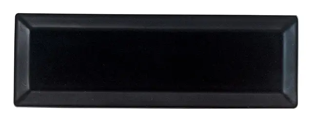 スクエアー マットブラック 31cm細長角皿 14930048