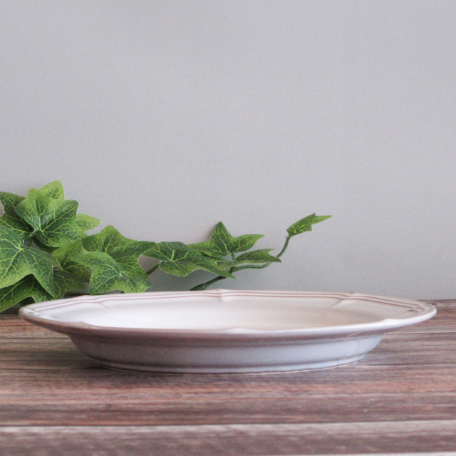 ケーキ皿 おしゃれ 陶器 19cm デザートプレート 白い食器 インスタ映え