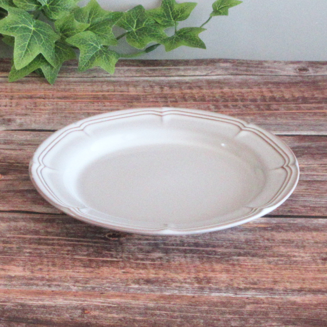 ケーキ皿 おしゃれ 陶器 19cm デザートプレート 白い食器 インスタ映え