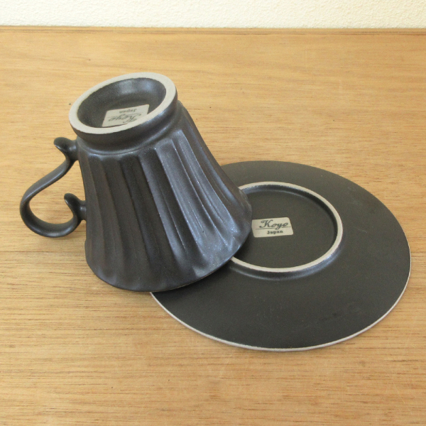 コーヒーカップ ソーサー クリスタルブラック ストーリア