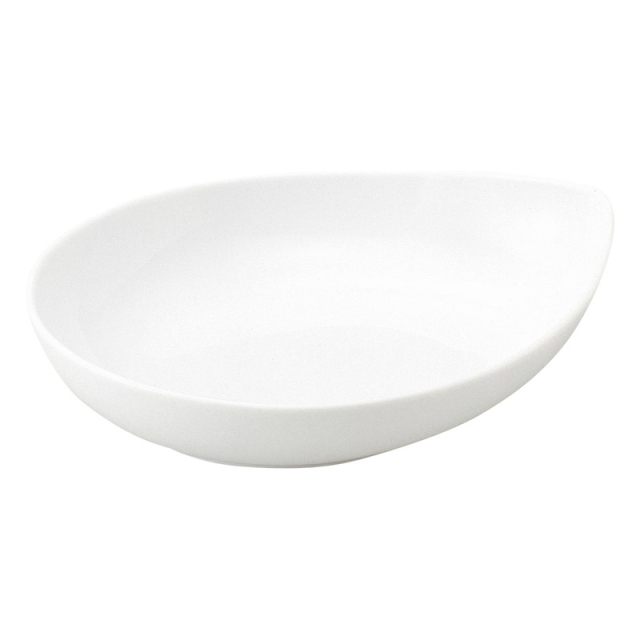 ボウル 食器 しずく型 食器 おしゃれ 陶器 26cm 洋食器 インスタ映え かわいい 四季彩陶器 美濃焼 業務用 フォンテ 17100038