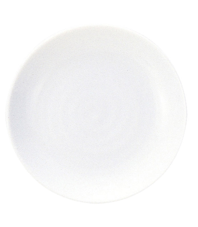 取り皿 おしゃれ 14cm 小皿 丸皿 シンプル 白い食器 四季彩陶器 美濃焼 業務用 えでぃー 17300008
