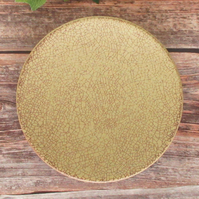 和食器 大皿 30cm以上 おしゃれ 30cm 黄 四季彩陶器 美濃焼 業務用 アスカ 黄雲 18122001