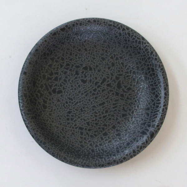 10.5cm皿 墨縅｜美濃焼 業務用 食洗機対応 おしゃれ 光洋陶器 koyo アスカ k18139010