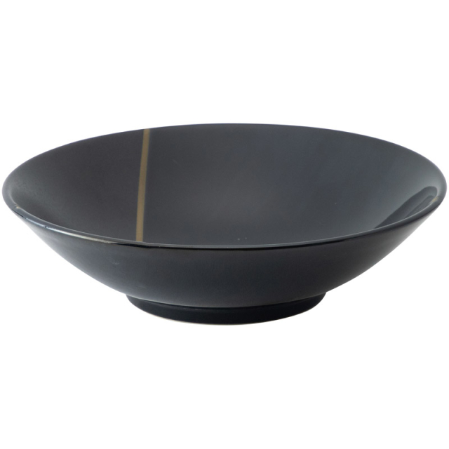 中鉢 14cm 285ml 取り皿 和食器 おしゃれ 浅鉢 陶器 お正月 おせち 食器 四季彩陶器 美濃焼 業務用 岩雫 浅ボウル 18153115