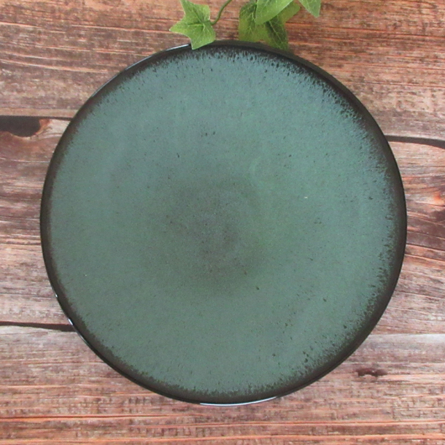 和食器 おしゃれ 23cm パスタ皿 カレー皿 陶器 四季彩陶器 美濃焼 業務用 蒼影 18181004