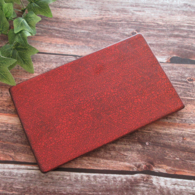 長方形 皿 和食器 24cm 魚皿 長皿 おしゃれ フラットプレート 陶器 和モダン 赤 四季彩陶器 美濃焼 業務用 茜縅 19004038